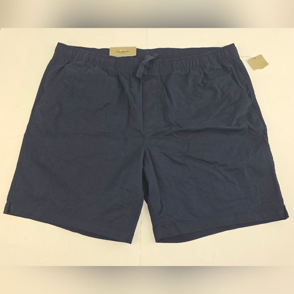 Goodfellow & Co Navy Blue Drawstring Shorts Size Large NWT BO-2788